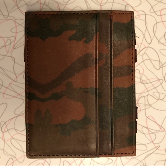 Camouflage Leather mini wallet - Picture 2 of 6